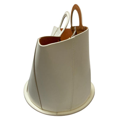 Marni White Pouch Tote Bag (Pre-Owned)