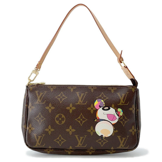 Louis Vuitton Brown Monogram Panda Monogram Handbag Pochette (Pre-Owned)