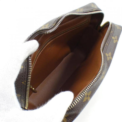 Louis Vuitton Marron Coated Canvas Shoulder Bag (Pre-Owned)