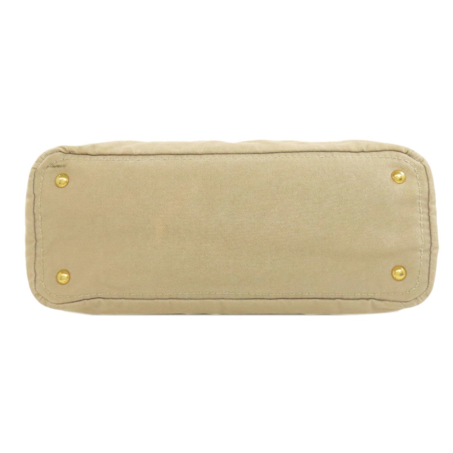 Prada Brown Denim Tote Bag (Pre-Owned)