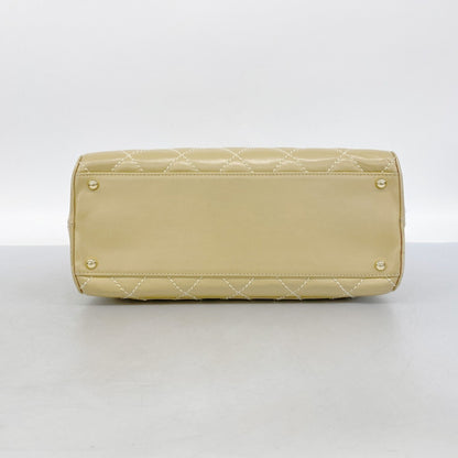 Chanel Beige Leather Tote Bag (Pre-Owned)