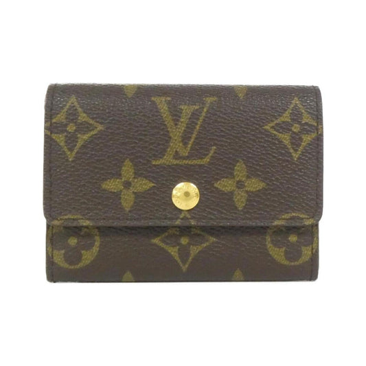 Louis Vuitton Marron Coated Canvas Coin Purse/Coin Case (Pre-Owned)