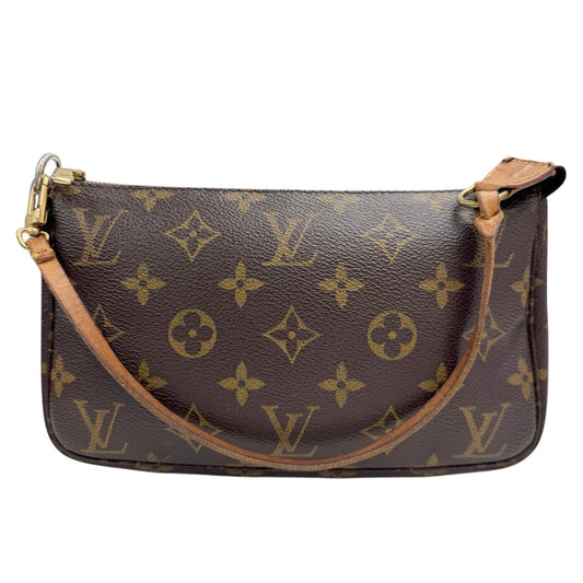 Louis Vuitton Brown Monogram Pouch (Pre-Owned)