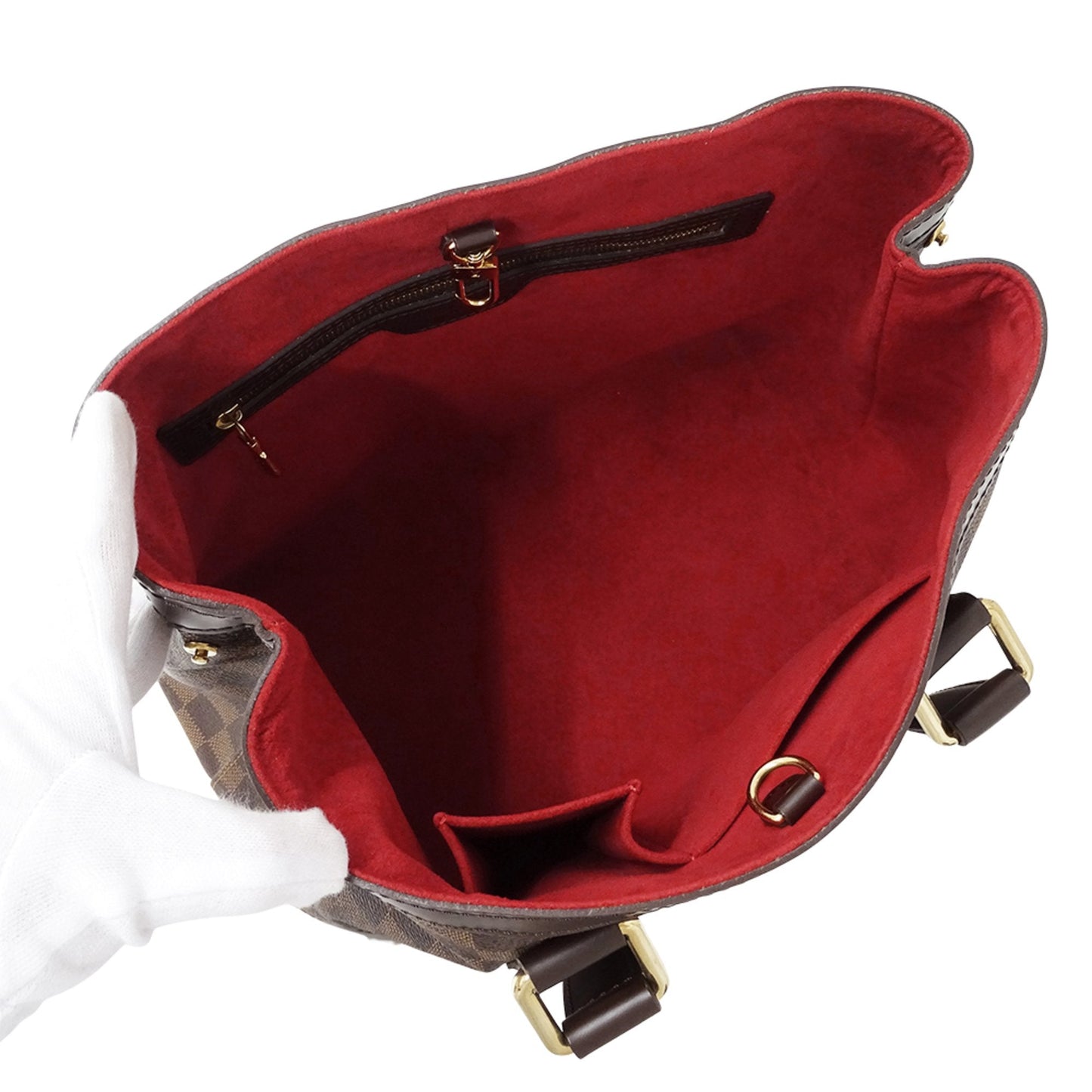 Louis Vuitton Brown Damier Canvas Damier Canvas Tote Bag (Pre-Owned)