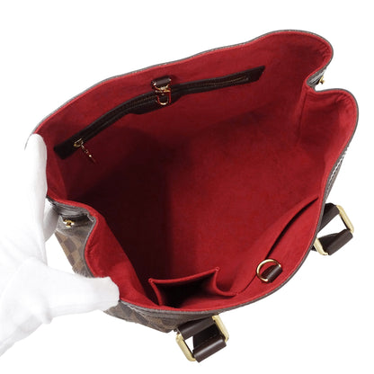 Louis Vuitton Brown Damier Canvas Damier Canvas Tote Bag (Pre-Owned)