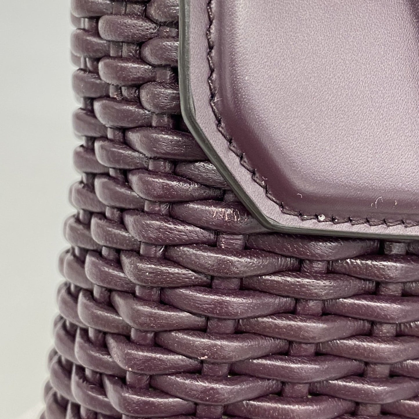 Salvatore Ferragamo Purple Leather Handbag (Pre-Owned)