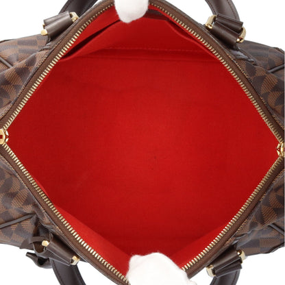 Louis Vuitton Brown Damier Canvas Handbag (Pre-Owned)