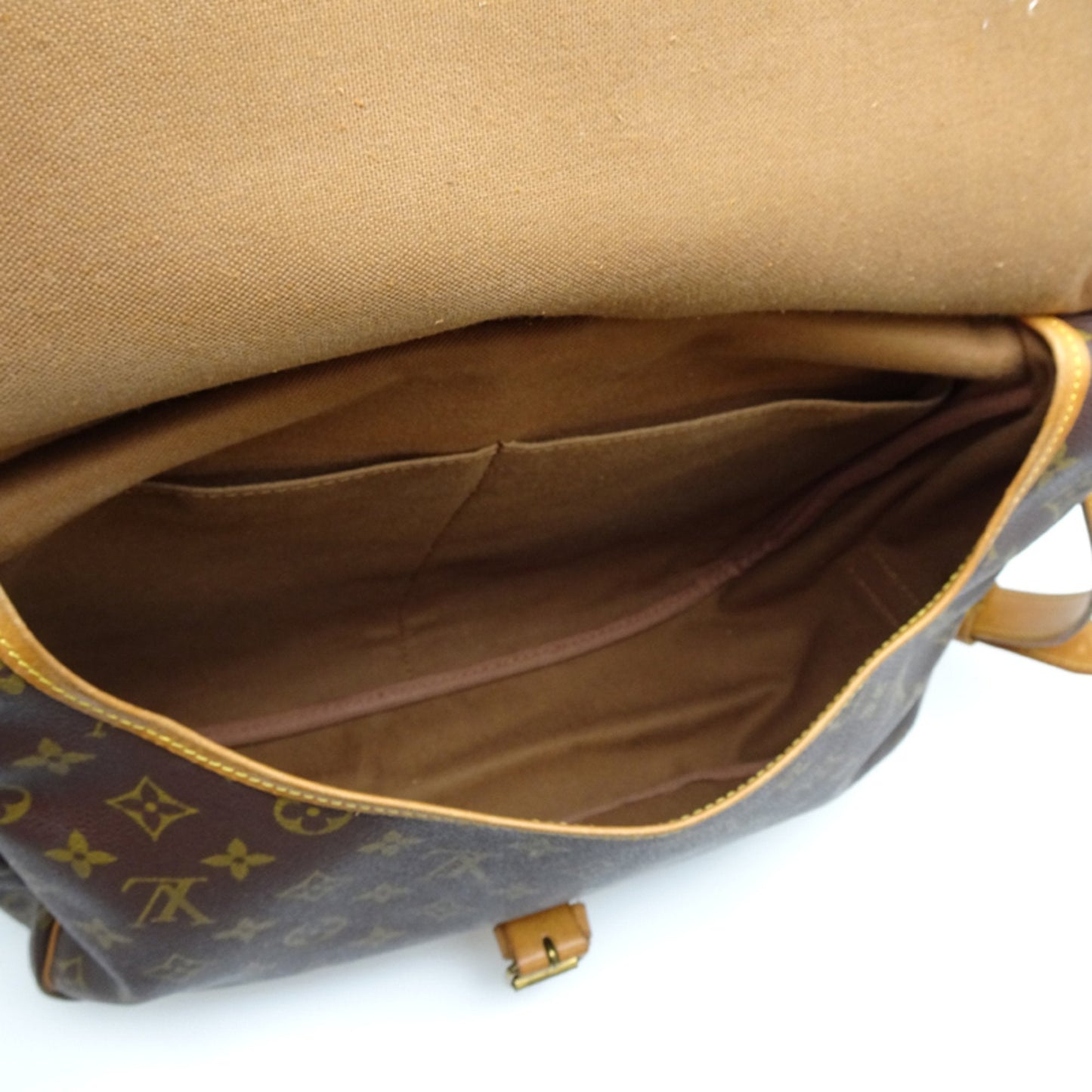 Louis Vuitton Brown Monogram Monogram Shoulder Bag (Pre-Owned)