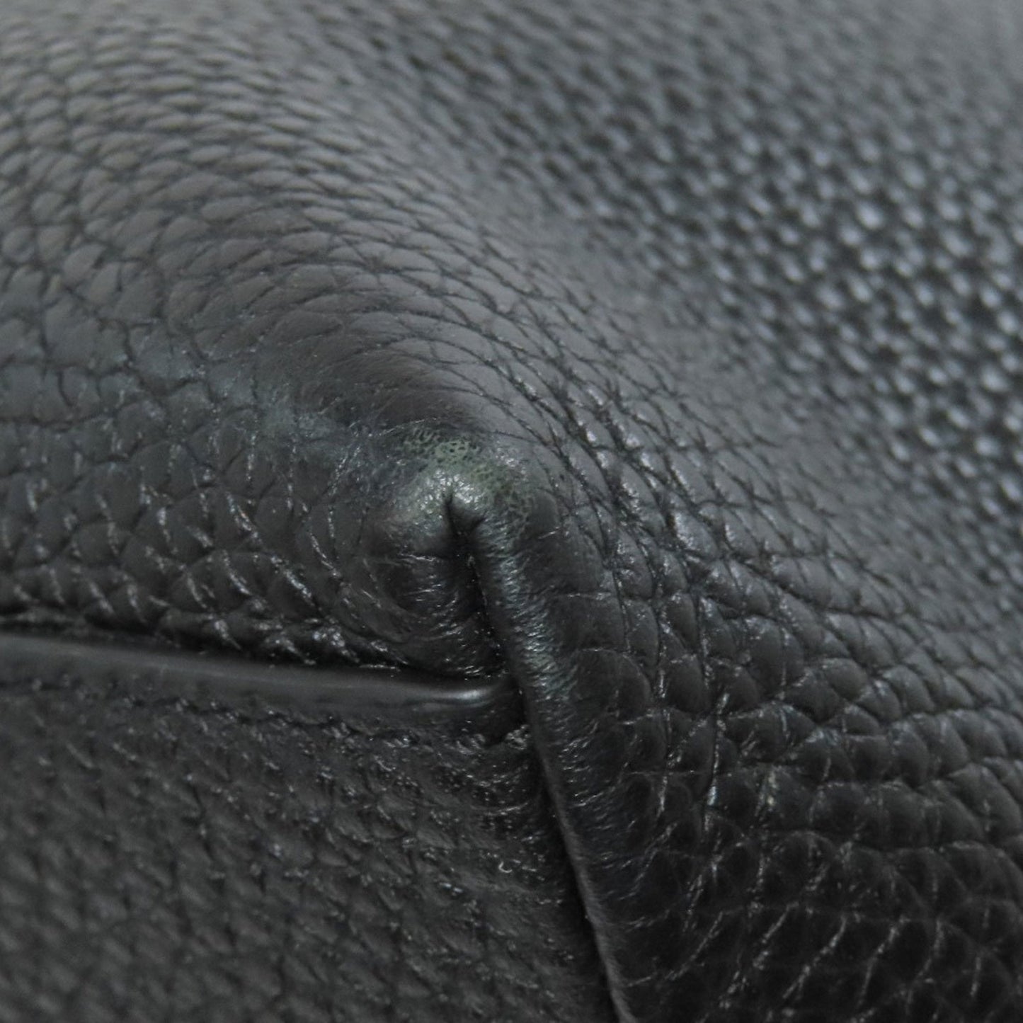 Tory Burch Black Leather Tote Bag (Pre-Owned)