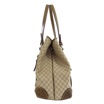 Celine Macadam Brown Canvas Tote Bag (Pre-Owned)
