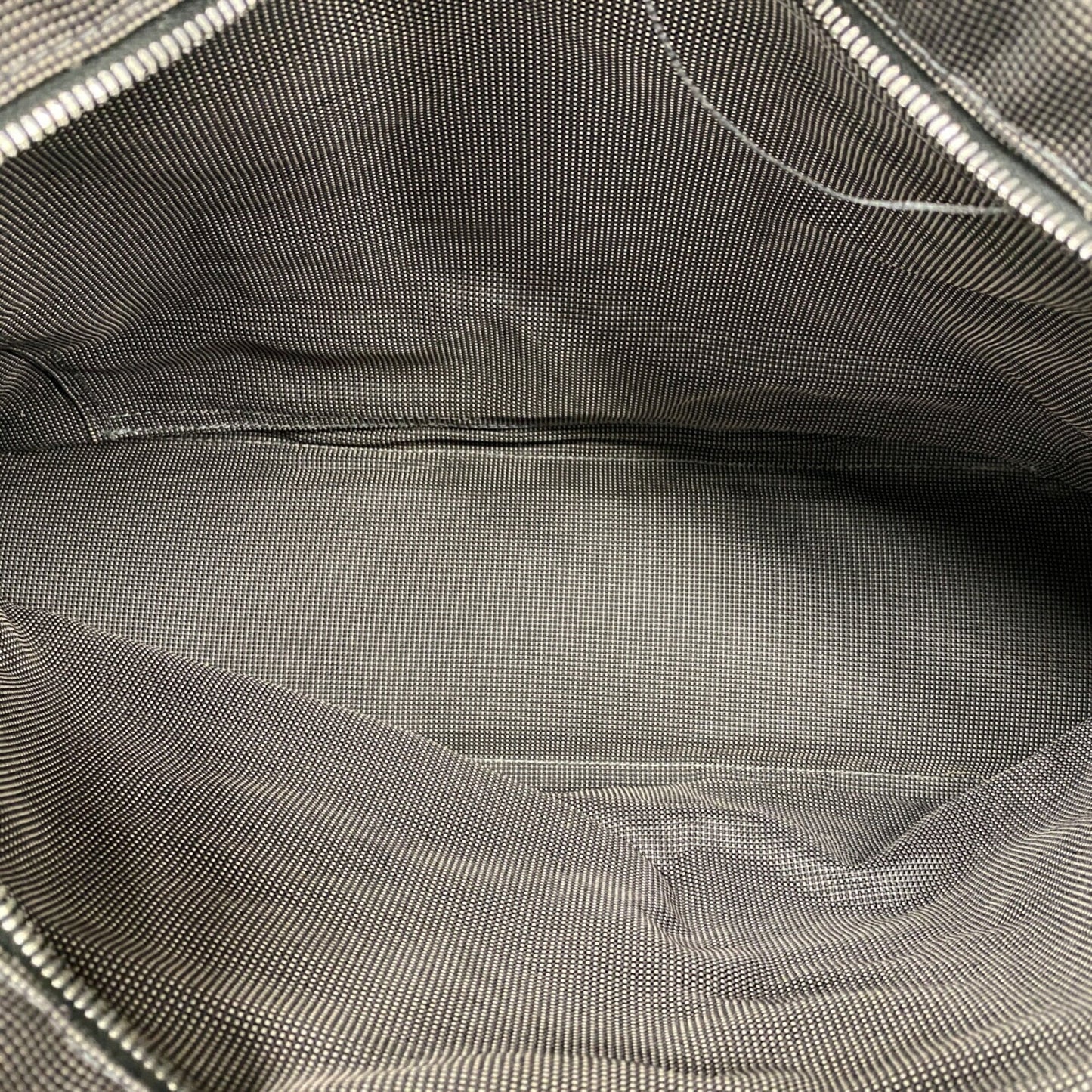 Hermes Gray Canvas Tote Bag (Pre-Owned)