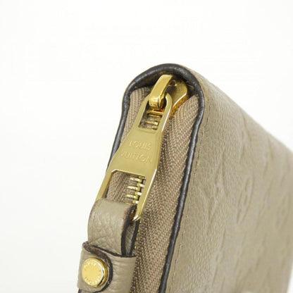 Louis Vuitton Tourterelle Leather Long Wallet (Bi-Fold) (Pre-Owned)