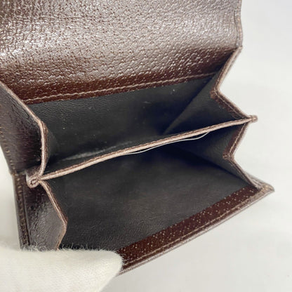Gucci Brown Canvas Wallet (Bi-Fold) (Pre-Owned)