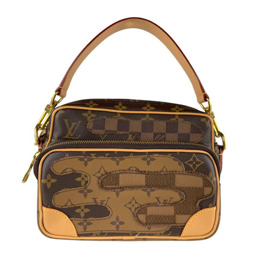Louis Vuitton Brown Monogram Shoulder Bag (Pre-Owned)
