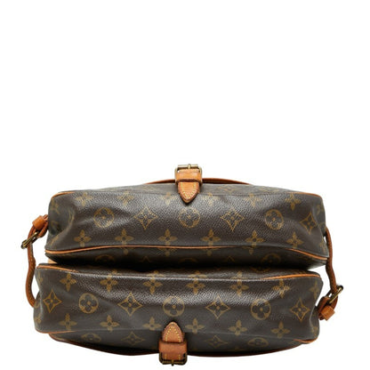 Louis Vuitton Brown Pvc Leather Shoulder Bag (Pre-Owned)