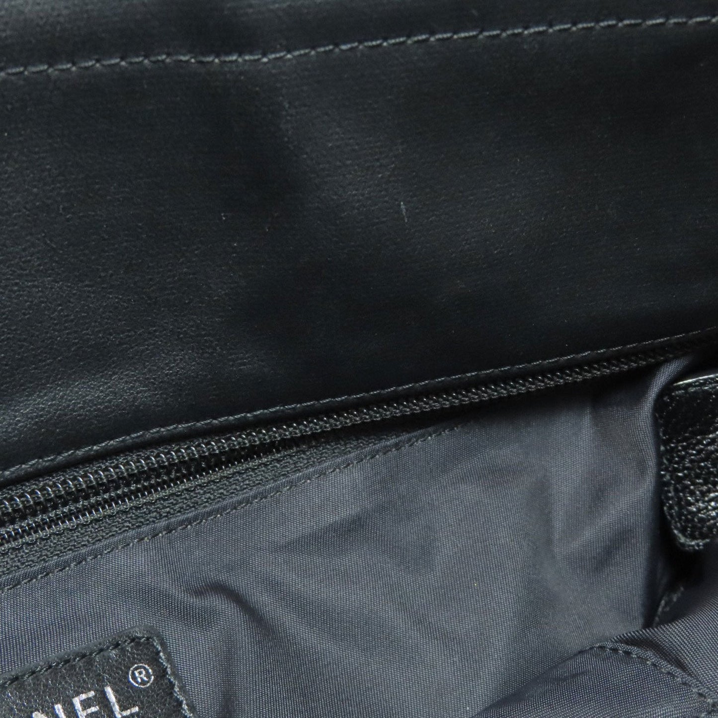 Chanel Paris Biarritz Black Leather Tote Bag (Pre-Owned)