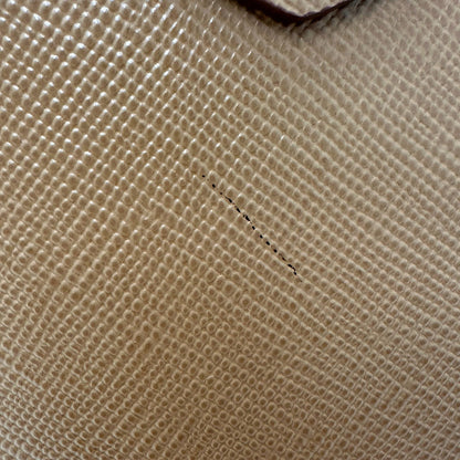 Prada Brown Camel Leather Tote Bag (Pre-Owned)