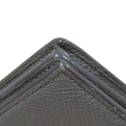Hermes Gray Epsom Leather Wallet (Bi-Fold) (Pre-Owned)
