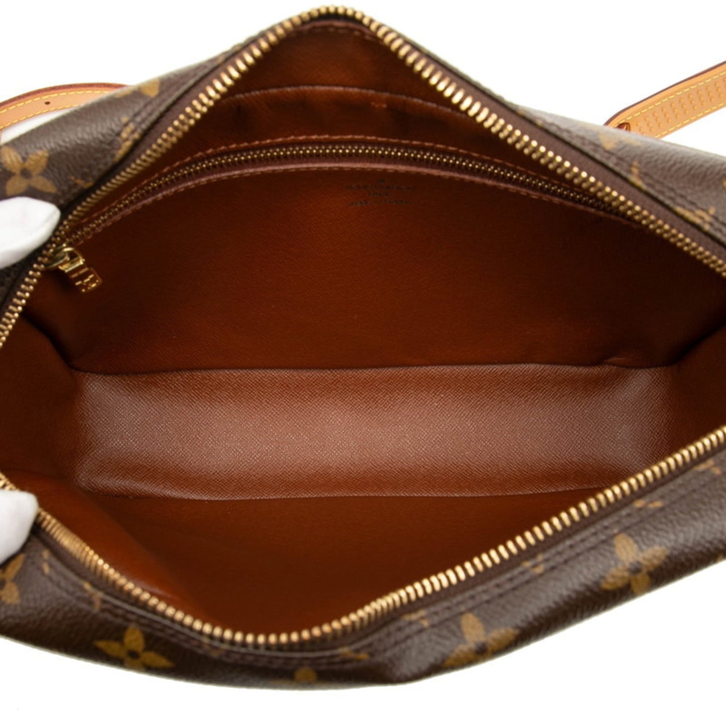 Louis Vuitton Brown Pvc Leather Shoulder Bag (Pre-Owned)