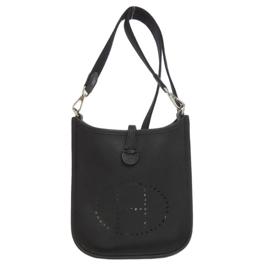 Hermes Black Epsom Leather Shoulder Bag (Pre-Owned)