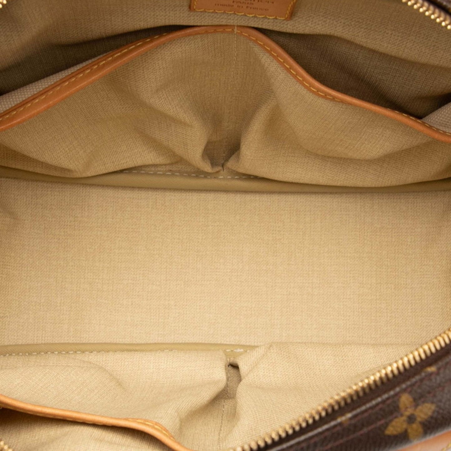 Louis Vuitton Brown Pvc Leather Handbag (Pre-Owned)