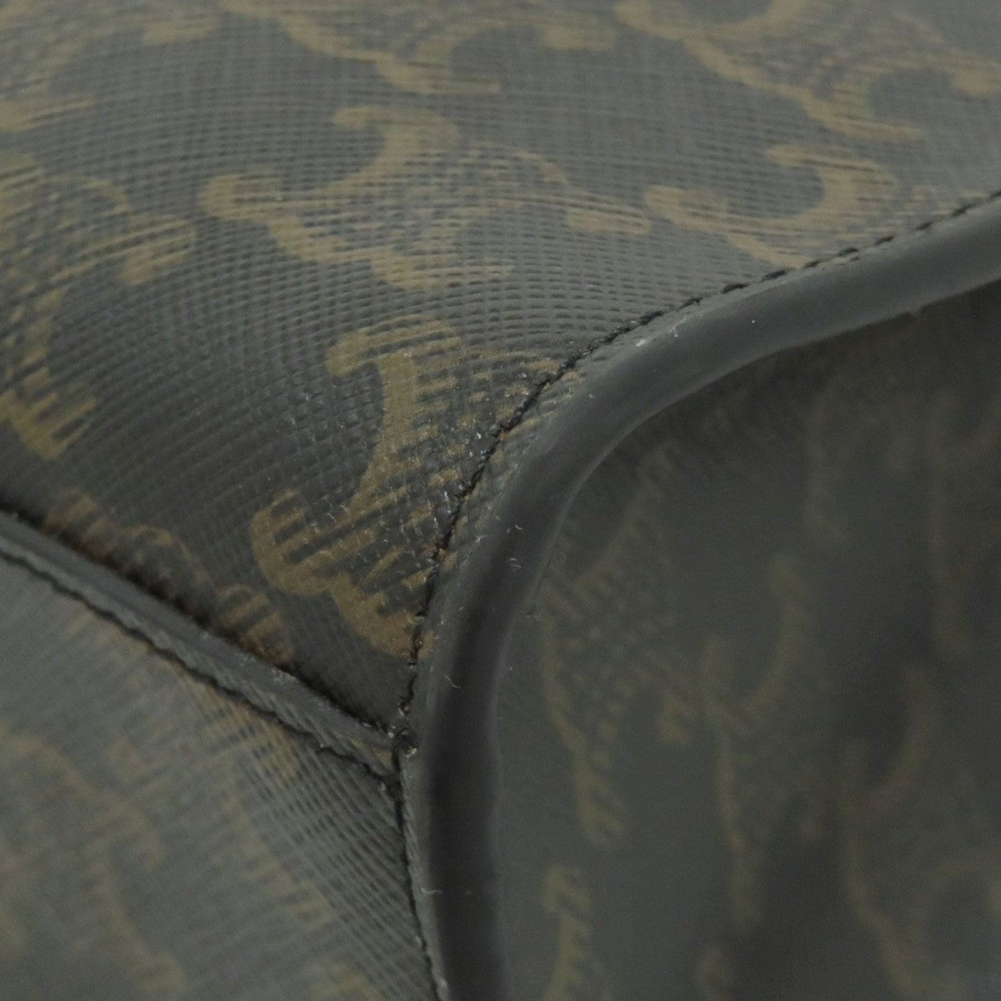 Celine Brown Pvc Tote Bag (Pre-Owned)