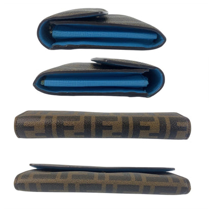 Fendi Brown Pvc Long Wallet (Bi-Fold) (Pre-Owned)