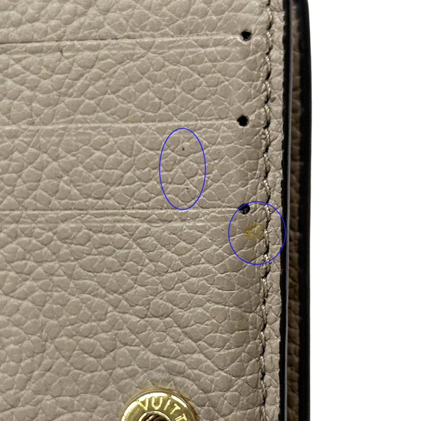 Louis Vuitton Beige Tourterelle Monogram Empreinte Wallet (Bi-Fold) (Pre-Owned)