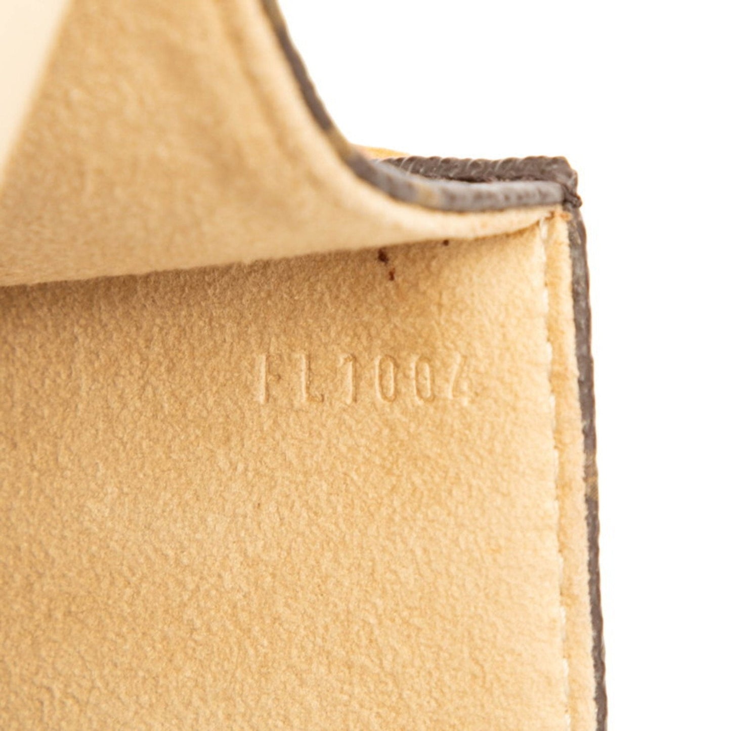 Louis Vuitton Brown Pvc Leather Pochette Sling Bag (Pre-Owned)