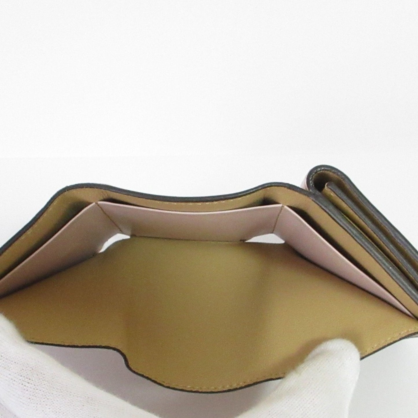 Givenchy Orange Pink Wallet (Tri-Fold) (Pre-Owned)