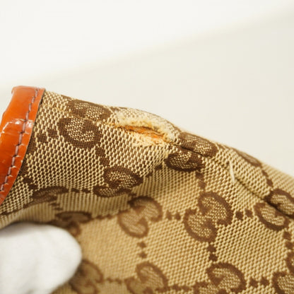 Gucci Brown Canvas Tote Bag (Pre-Owned)