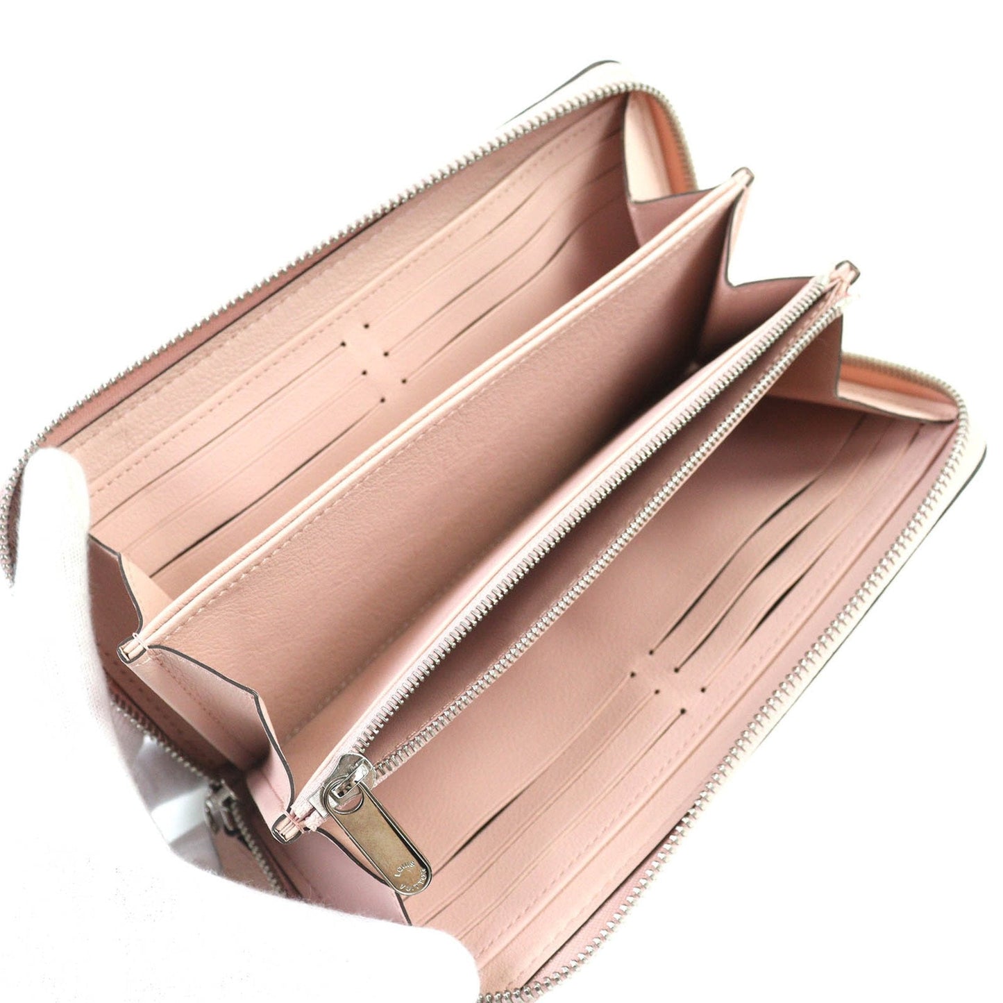 Louis Vuitton Mahina Magnolia Mahina Leather Long Wallet (Bi-Fold) (Pre-Owned)