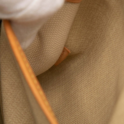 Louis Vuitton Brown Pvc Leather Handbag (Pre-Owned)