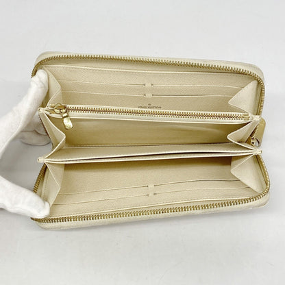 Louis Vuitton White Long Wallet (Bi-Fold) (Pre-Owned)