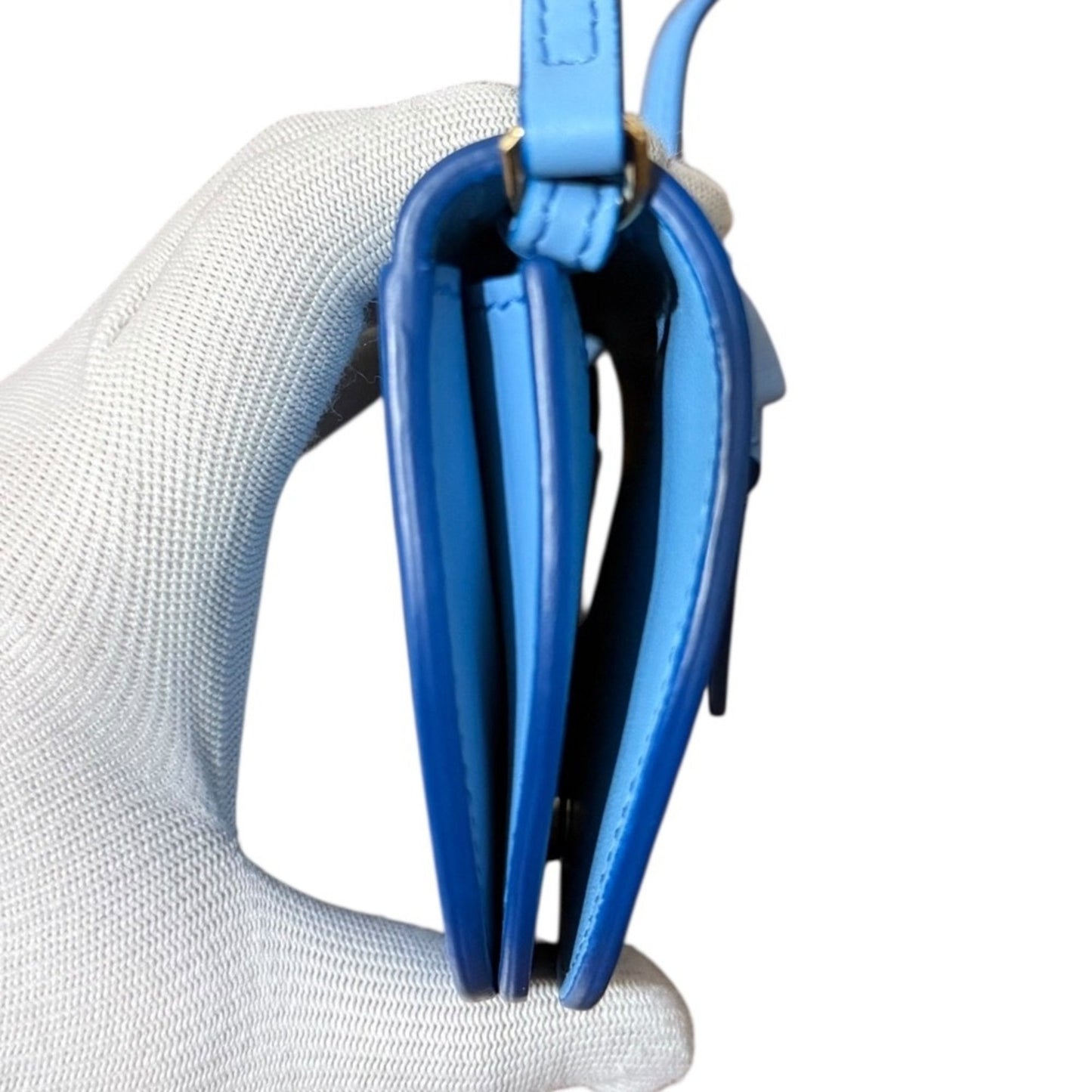 Burberry Blue Shoulder Bag (Pre-Owned)