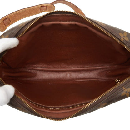 Louis Vuitton Brown Pvc Leather Shoulder Bag (Pre-Owned)