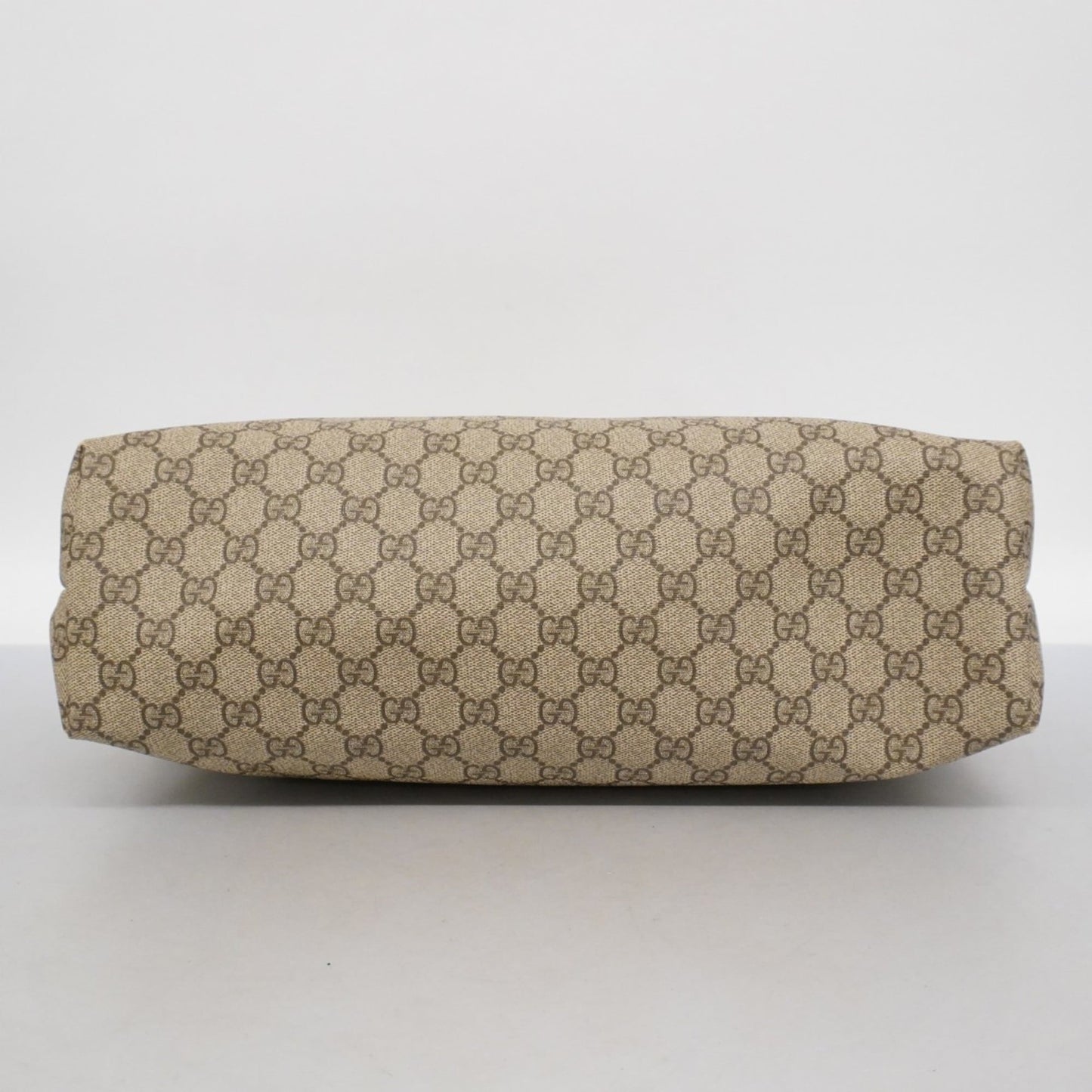 Gucci Brown White Pvc Tote Bag (Pre-Owned)