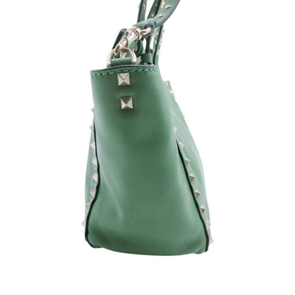 Valentino Garavani Green Handbag Tote Bag (Pre-Owned)
