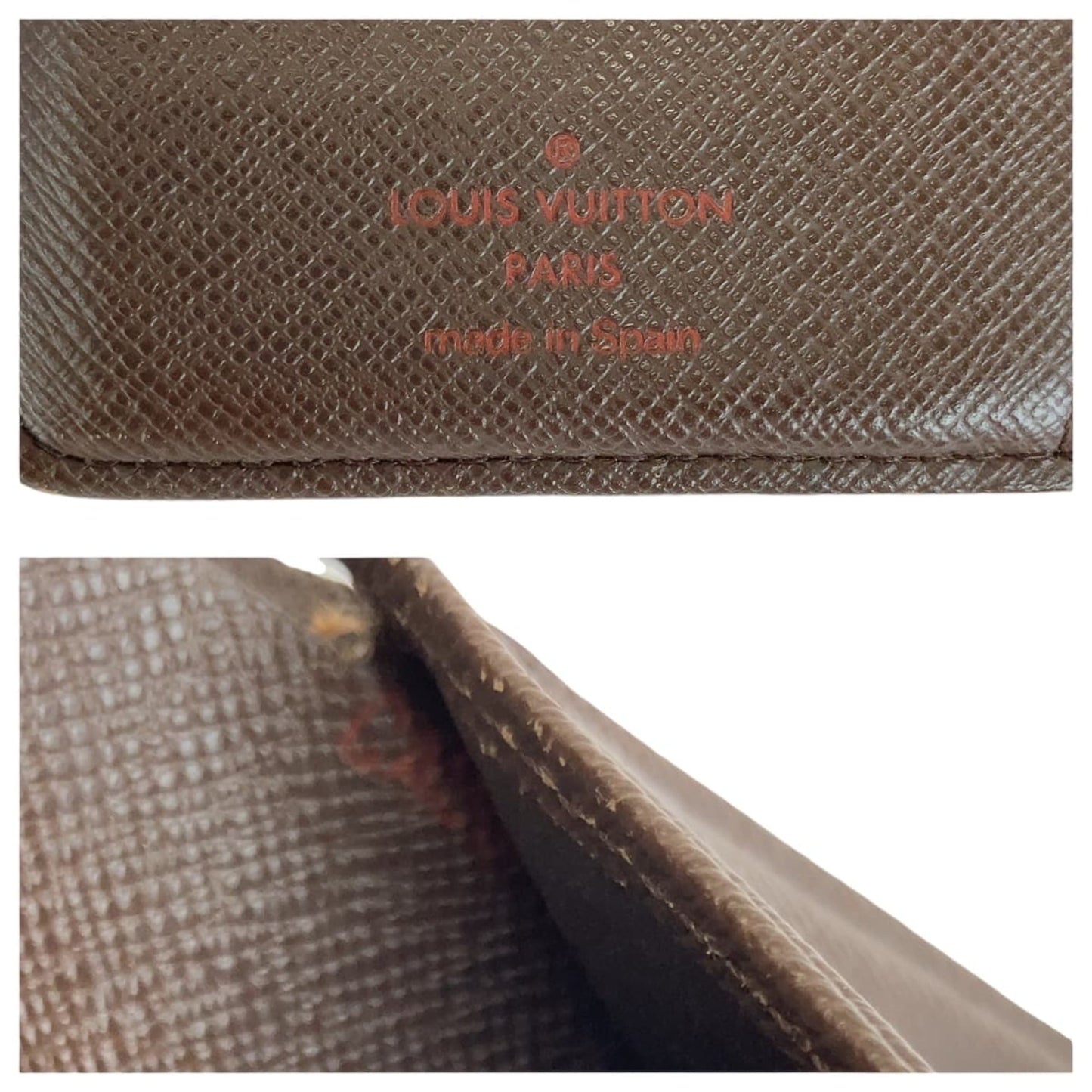 Louis Vuitton Brown Pvc Wallet (Bi-Fold) (Pre-Owned)