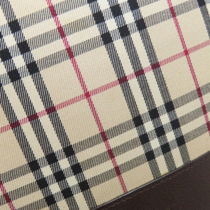 Burberry Brown Canvas Tote Bag (Pre-Owned)