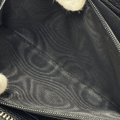 Gucci Black Leather Long Wallet (Bi-Fold) (Pre-Owned)