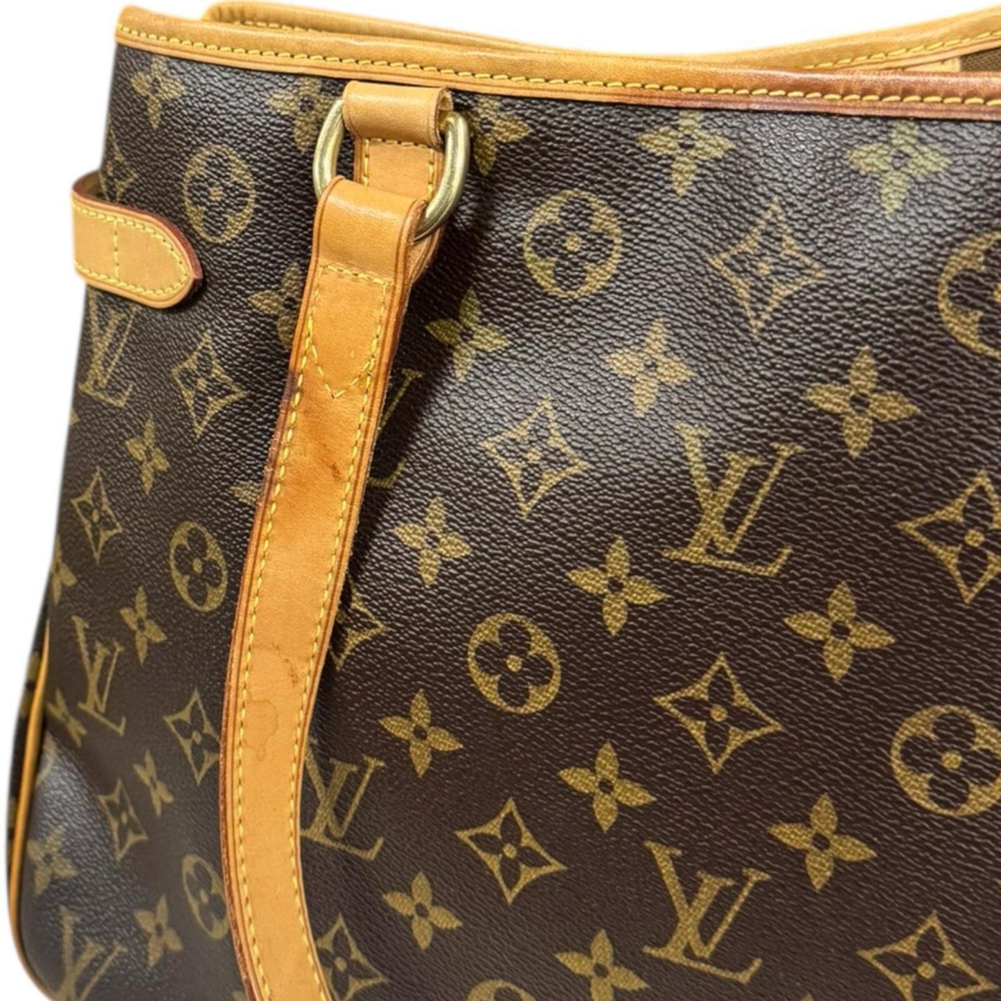 Louis Vuitton Brown Monogram Shoulder Bag (Pre-Owned)