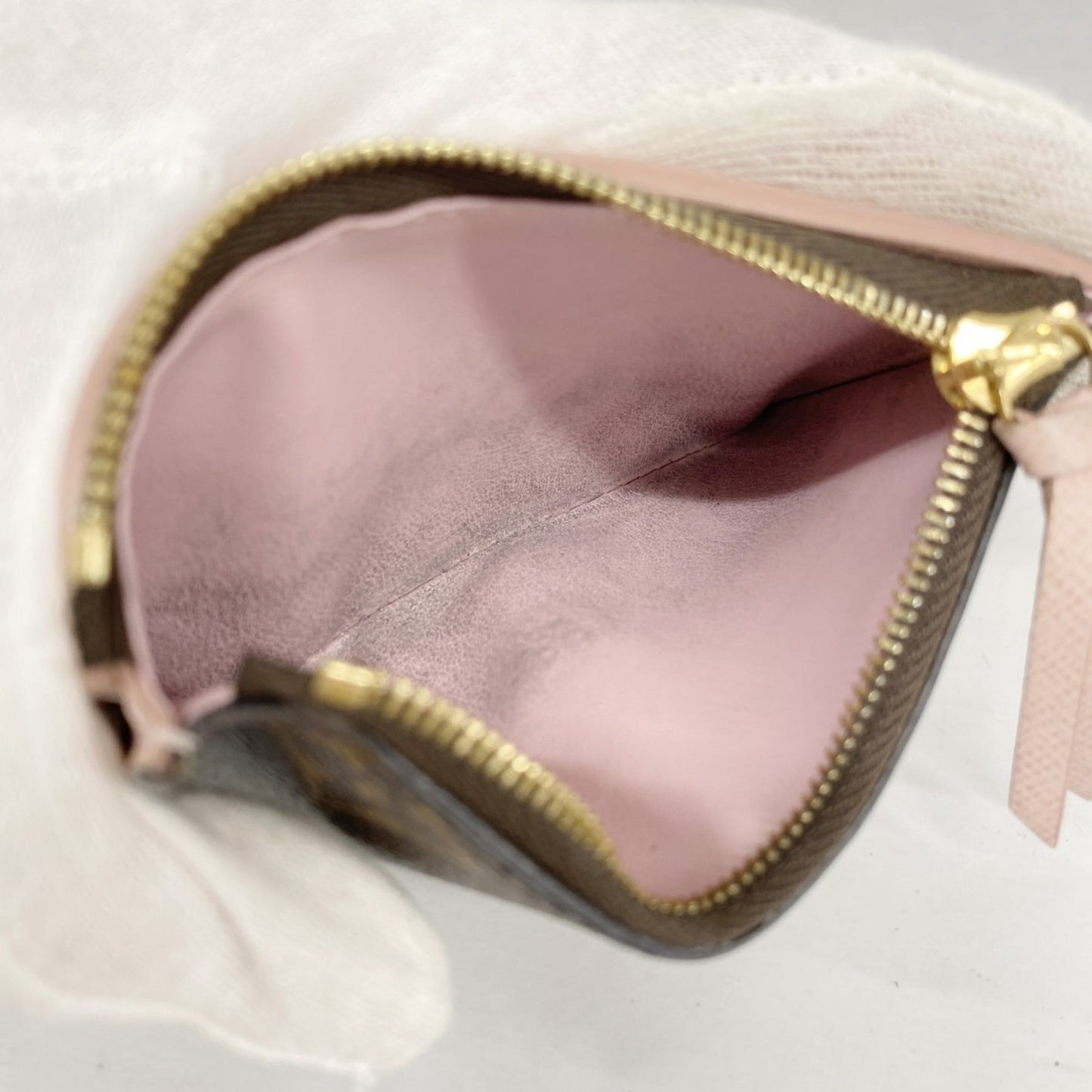 Louis Vuitton Brown Rose Ballerine Wallet (Tri-Fold) (Pre-Owned)