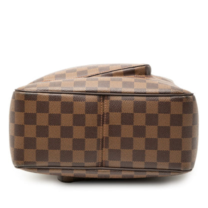 Louis Vuitton Brown Pvc Leather Shoulder Bag (Pre-Owned)