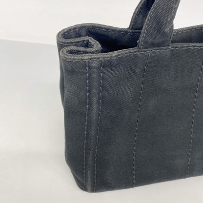 Prada Black Canvas Tote Bag (Pre-Owned)