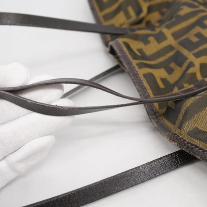Fendi Brown Nylon Tote Bag (Pre-Owned)