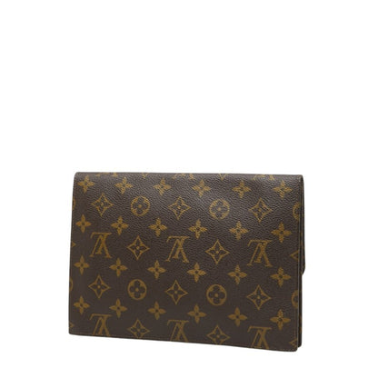 Louis Vuitton Brown Pvc Leather Pochette (Pre-Owned)