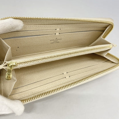 Louis Vuitton White Long Wallet (Bi-Fold) (Pre-Owned)