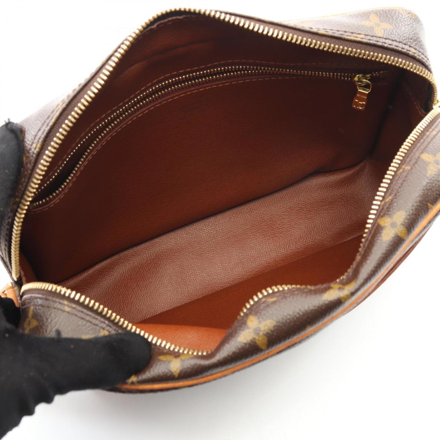 Louis Vuitton Brown Pvc Leather Shoulder Bag (Pre-Owned)