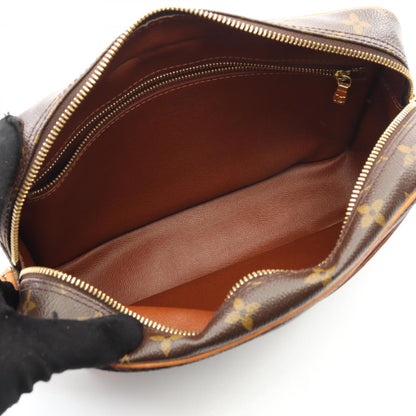 Louis Vuitton Brown Pvc Leather Shoulder Bag (Pre-Owned)